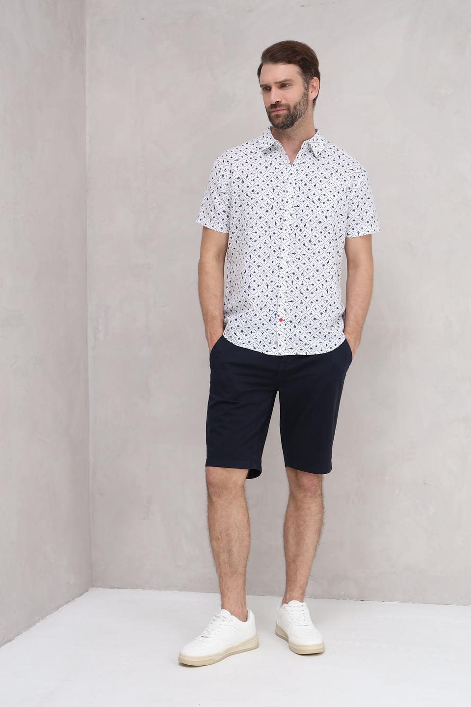 Шорты Lerros классические темно-синие