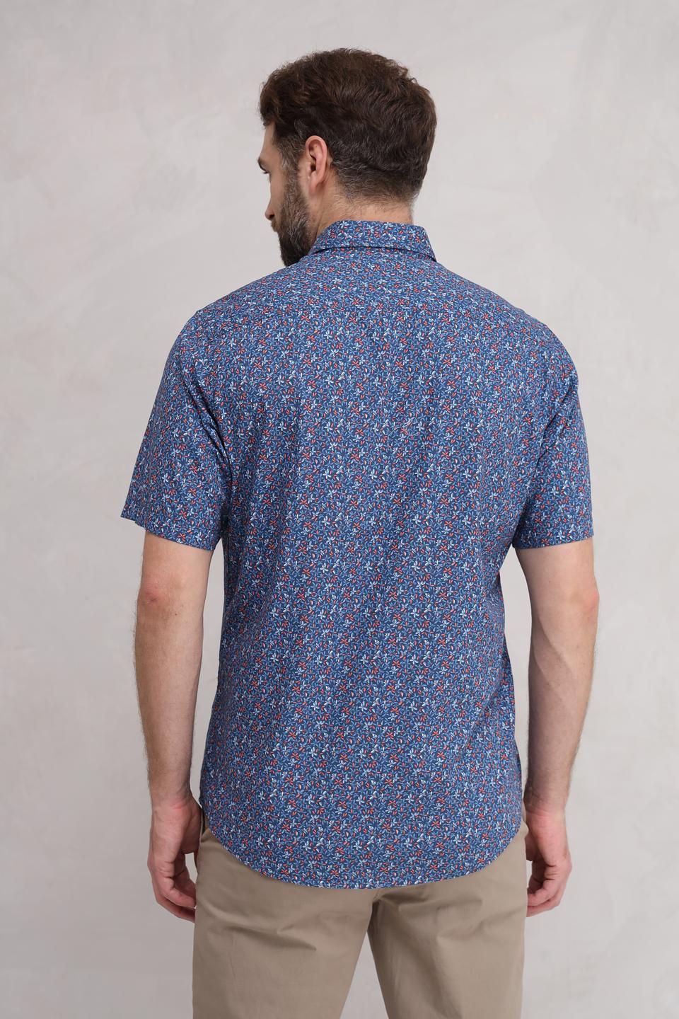 Рубашка кр Lerros с цветочным принтом