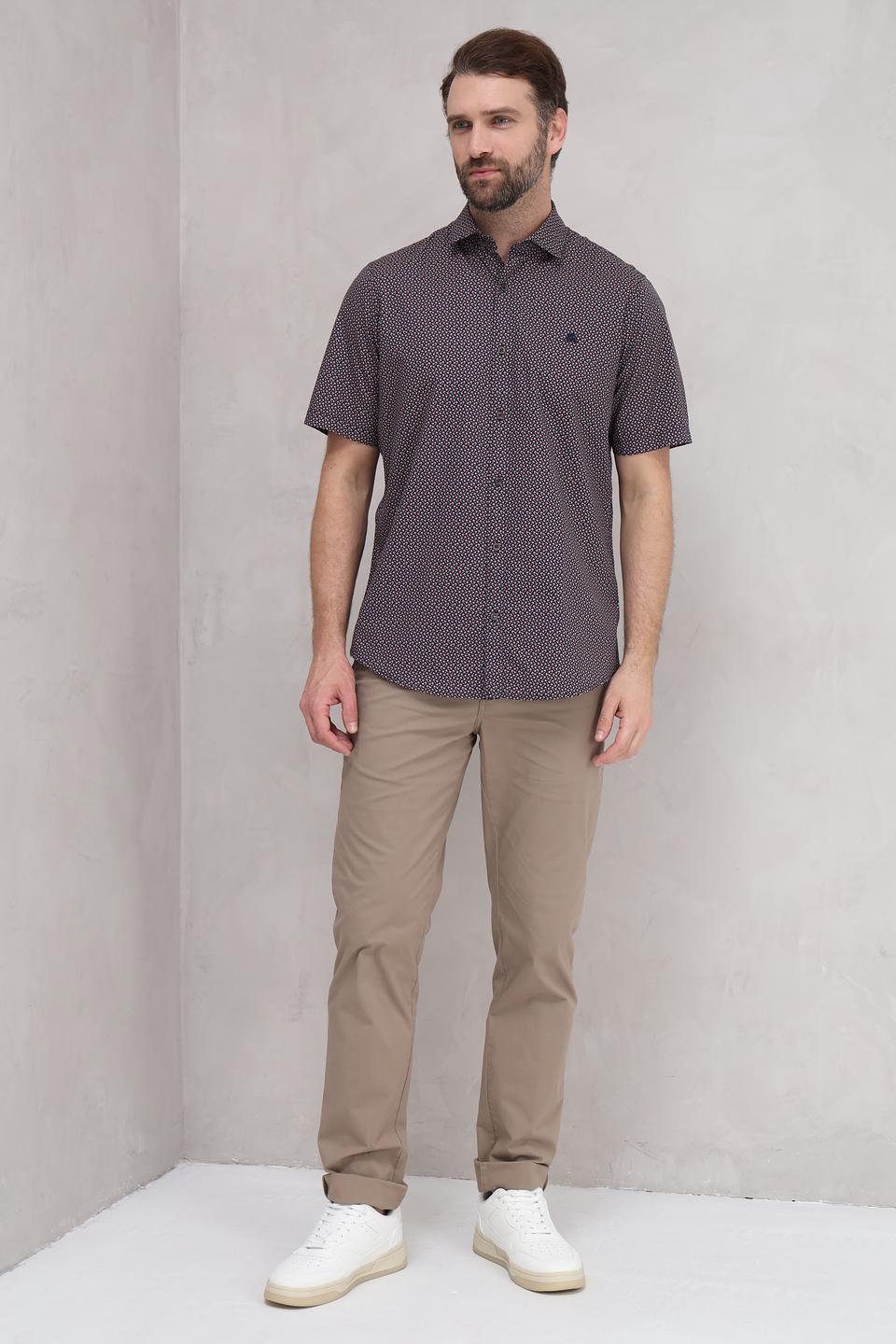 Рубашка кр Lerros с принтом