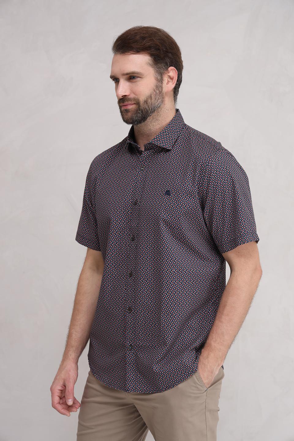 Рубашка кр Lerros с принтом