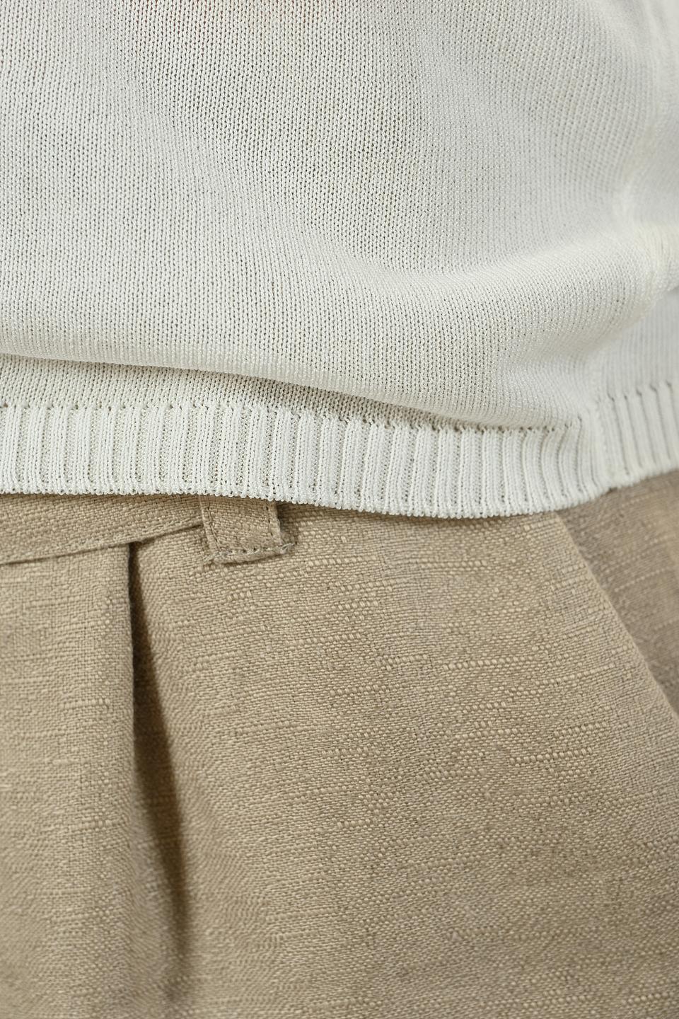 Джемпер Giorgio Grati женский с кружевом белый