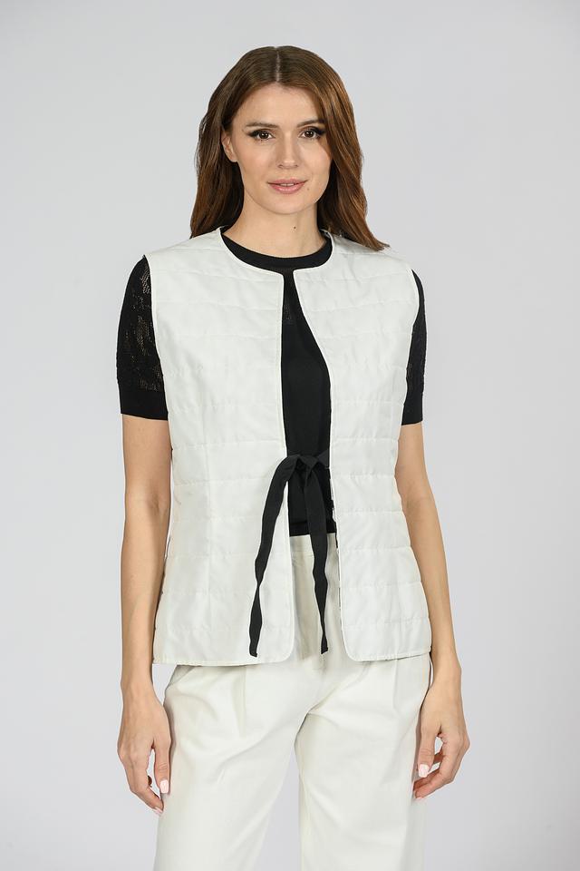 Жилет Giorgio Grati стеганый, белый