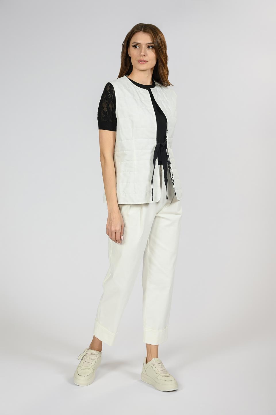 Жилет Giorgio Grati стеганый, белый