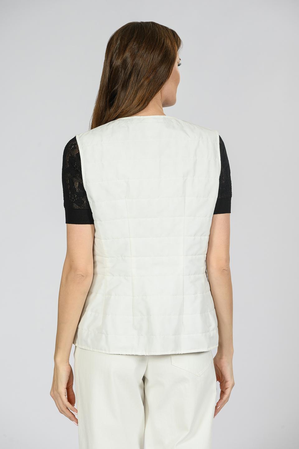 Жилет Giorgio Grati стеганый, белый