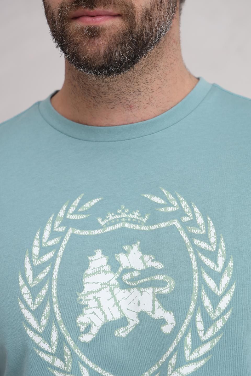 Футболка Lerros с логотипом мятный