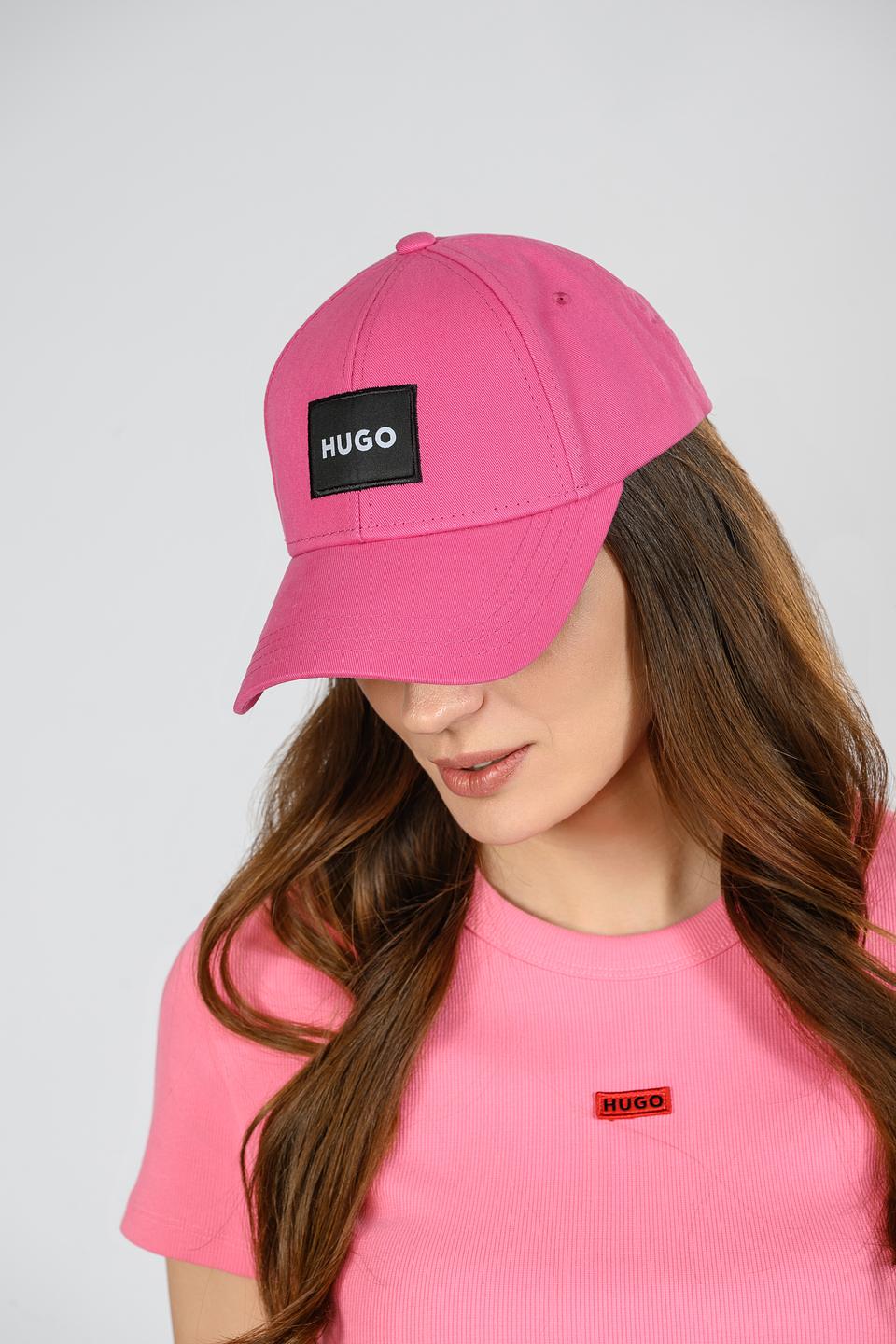 Кепка Hugo розовая
