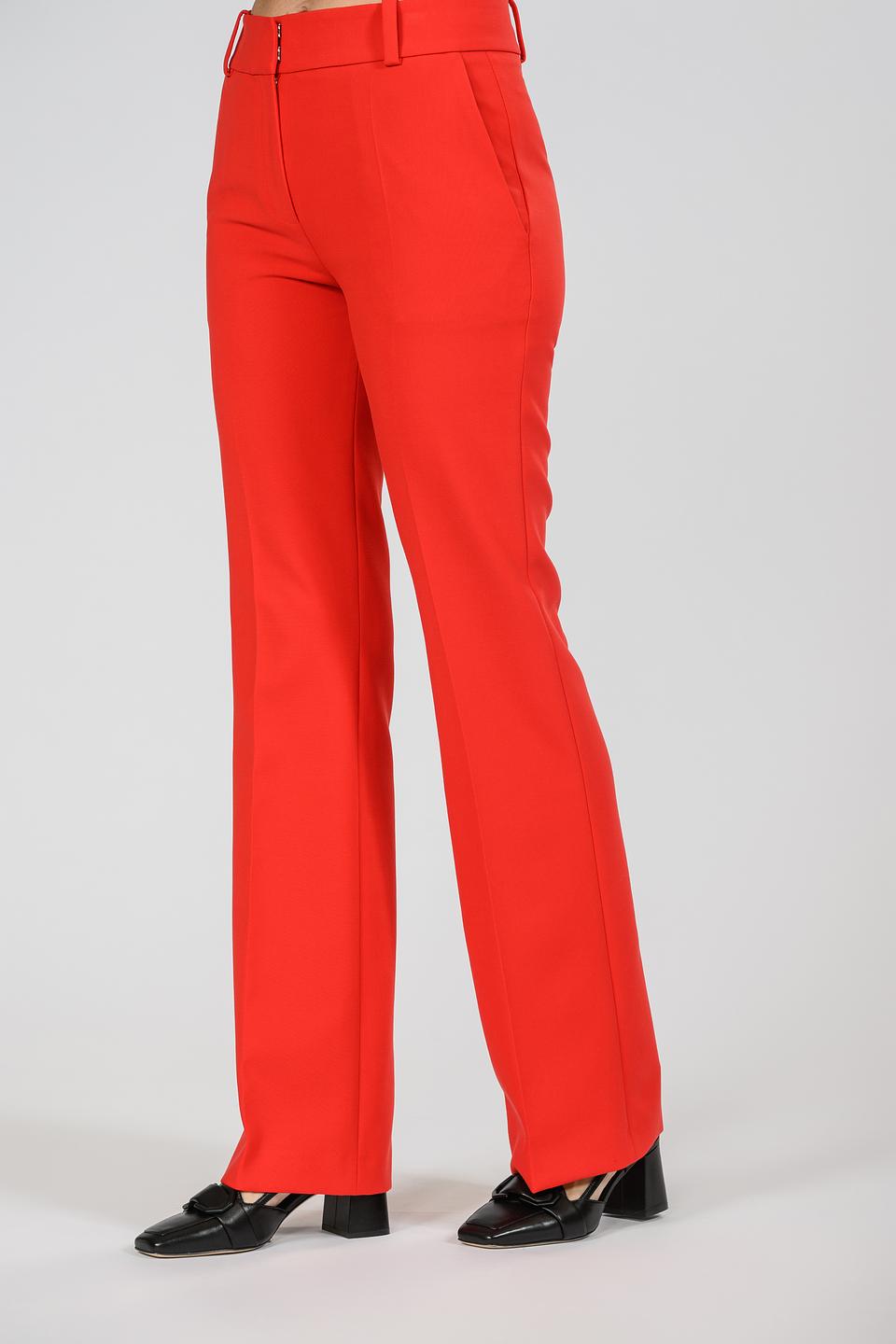Брюки Hugo прямые красные