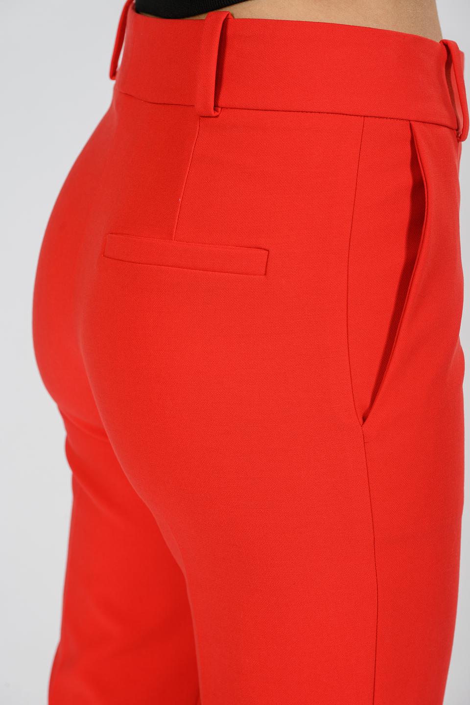 Брюки Hugo прямые красные