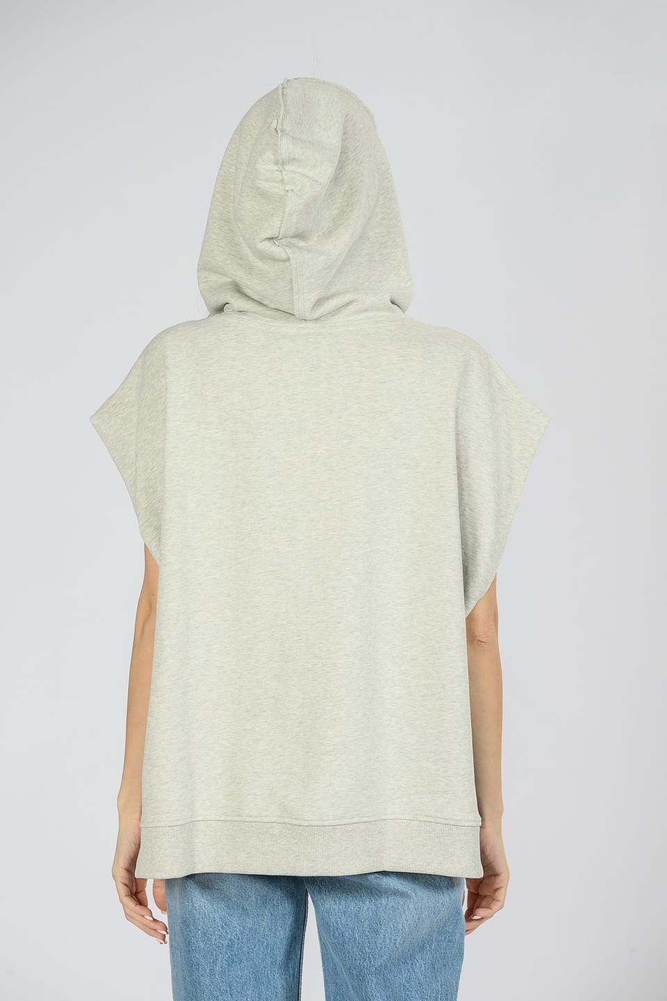 Футболка Boss Orange с принтом серая