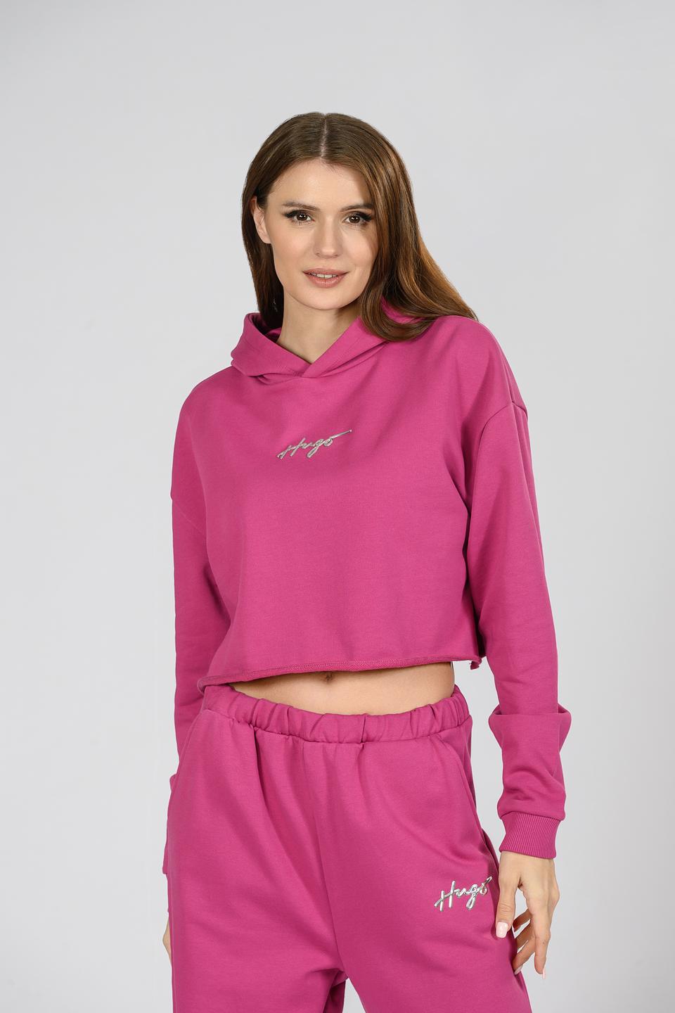 Толстовка Hugo женская фуксия