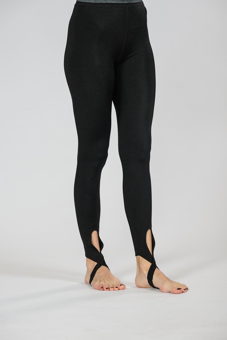 Леггинсы Hugo с разрезами чёрные