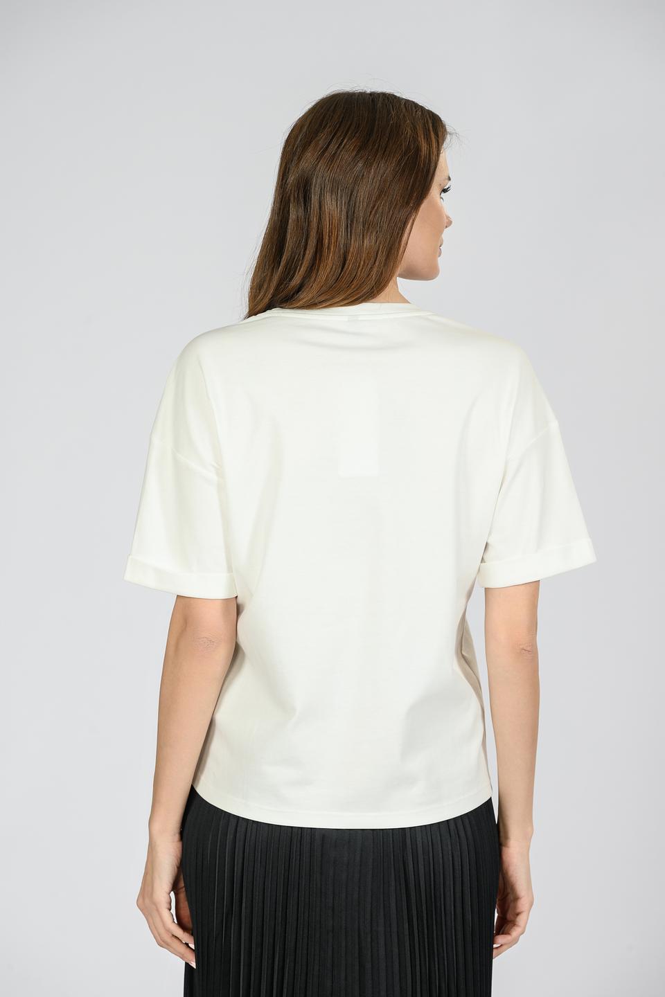 Футболка Emka женская молочная