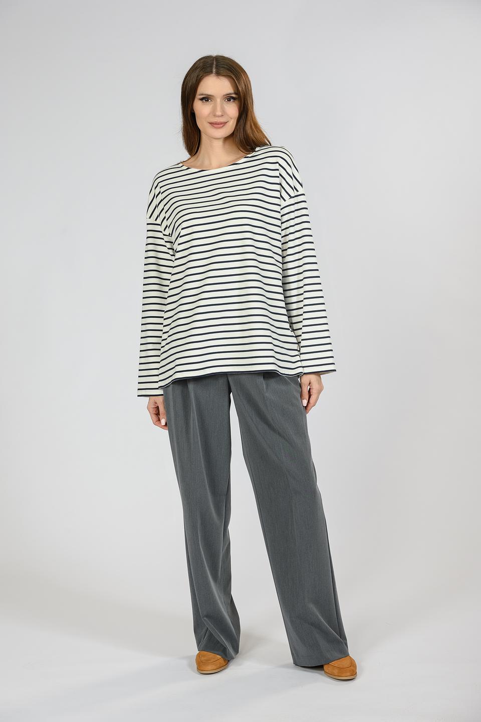 Брюки Emka палаццо серые