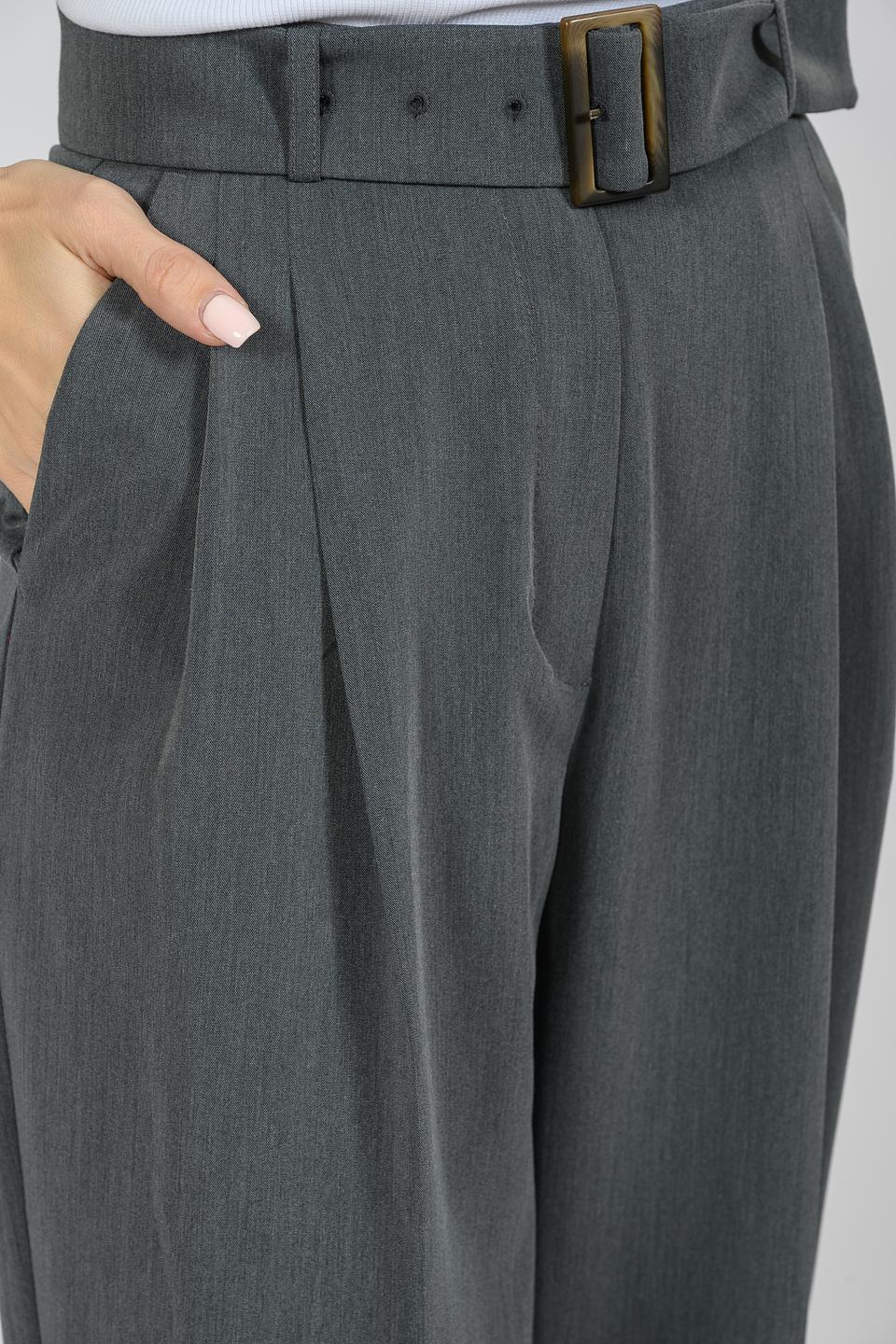 Брюки Emka палаццо серые