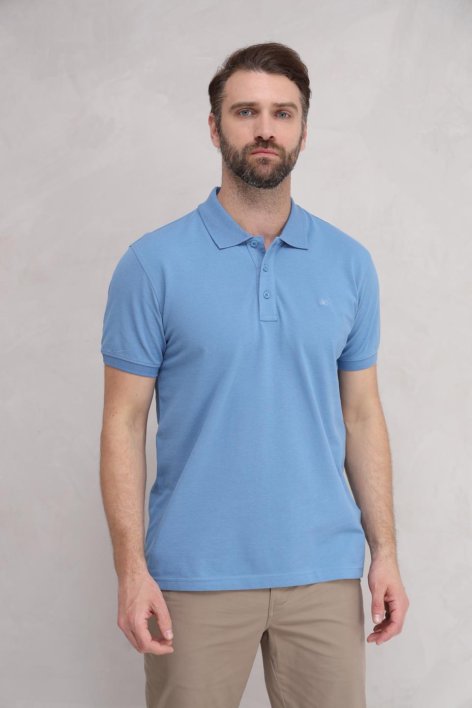 Поло Granchio голубое