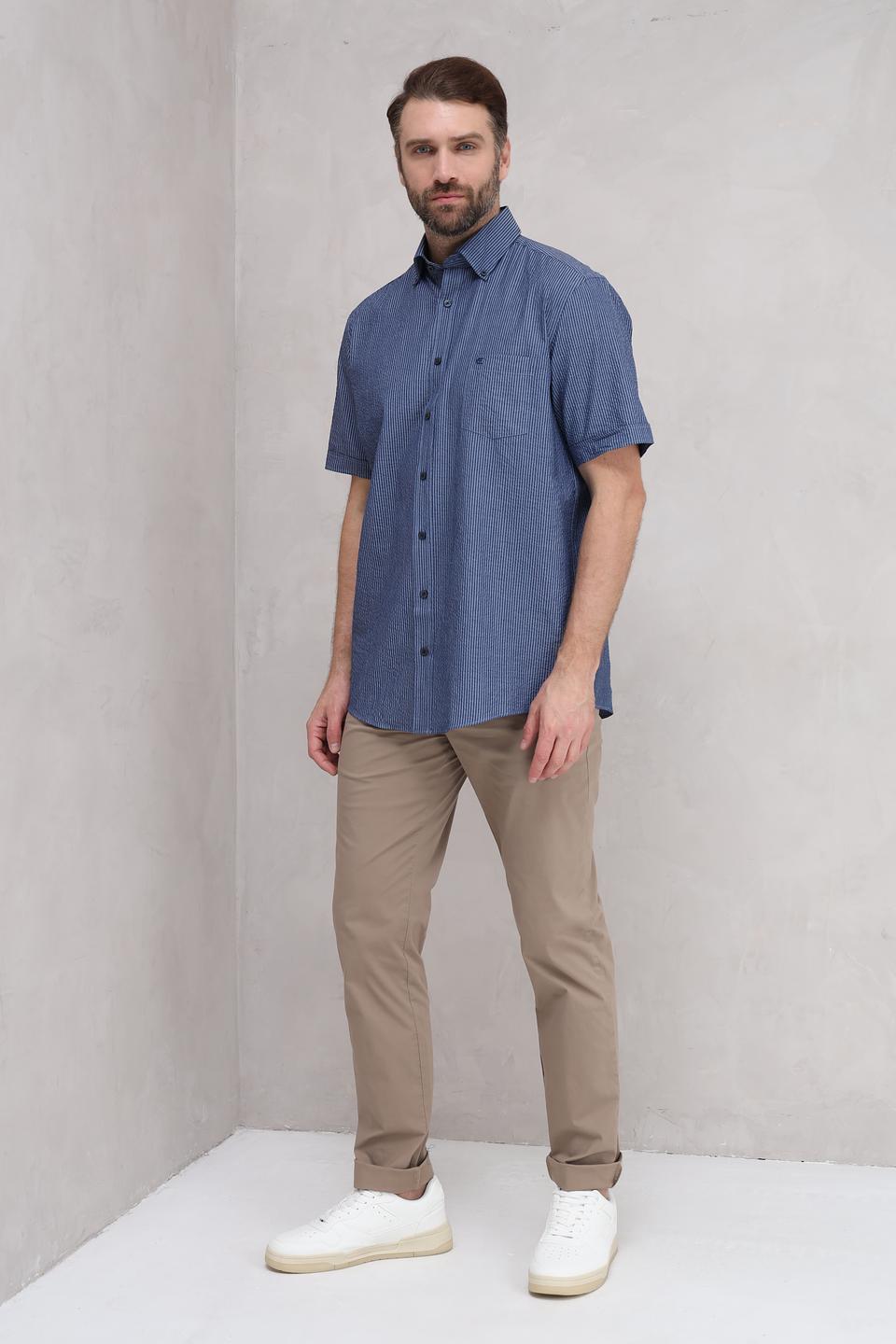 Рубашка кр Casa Moda в полоску