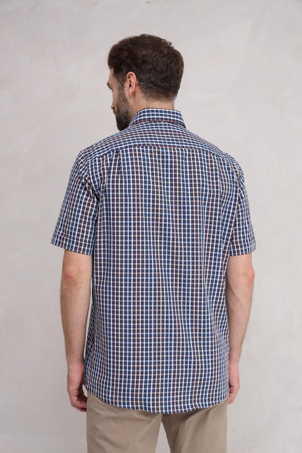 Рубашка кр Casa Moda в клетку