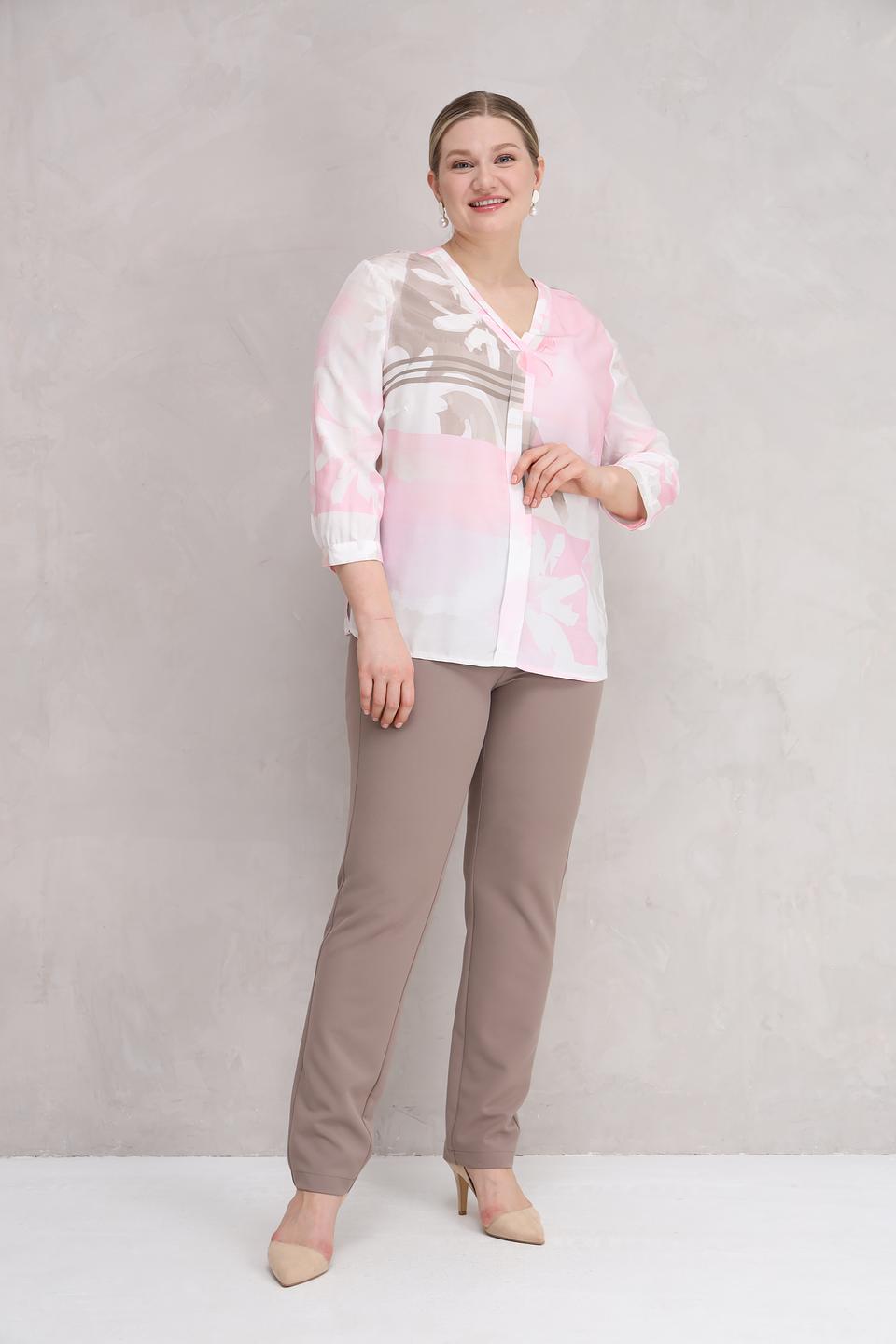 Блуза Frank Walder с цветочным принтом