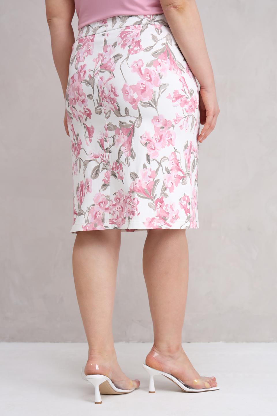 Юбка Frank Walder с цветочным принтом