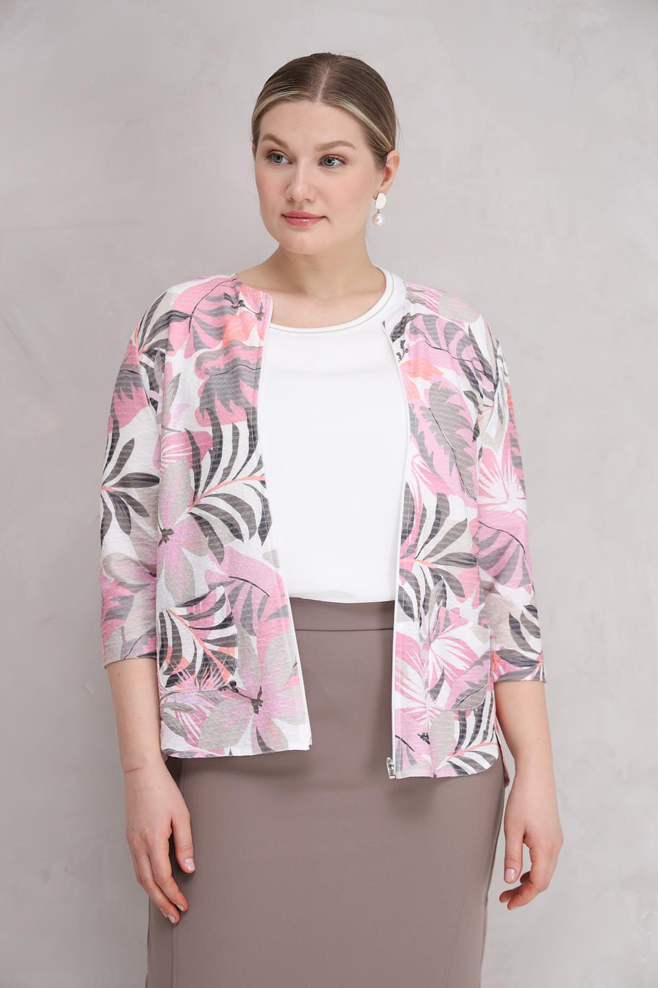 Жакет Frank Walder с цветочным принтом