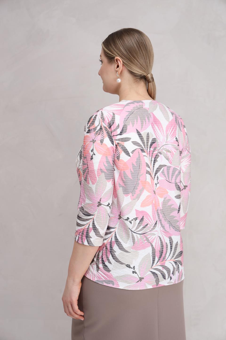 Жакет Frank Walder с цветочным принтом