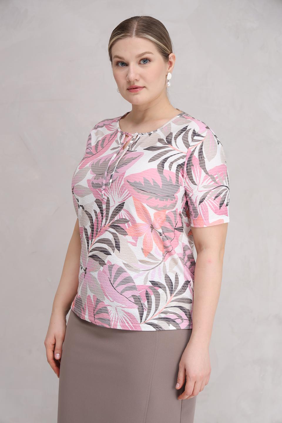 Футболка Frank Walder с цветочным принтом