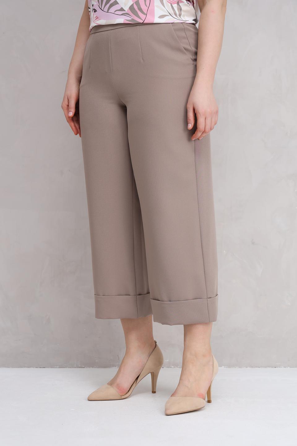 Брюки кюлоты Frank Walder бежевые