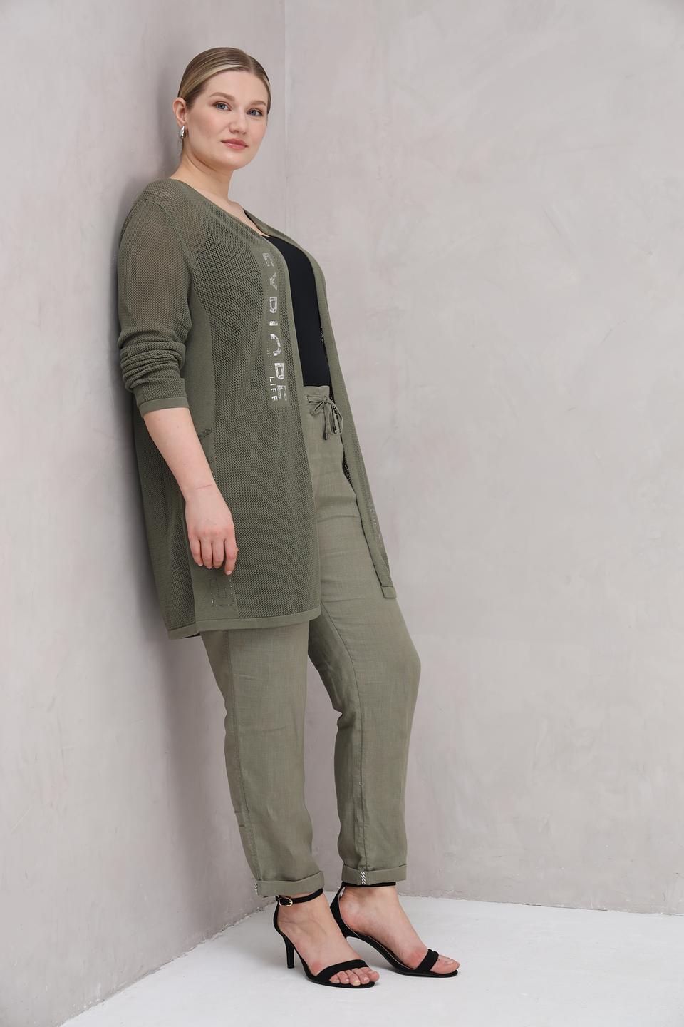 Жакет Rabe collection оливковый