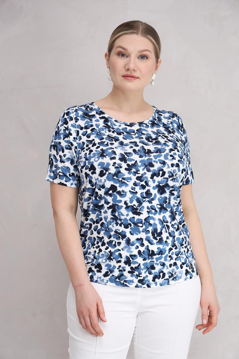 Футболка Barbara Lebek с цветочным принтом