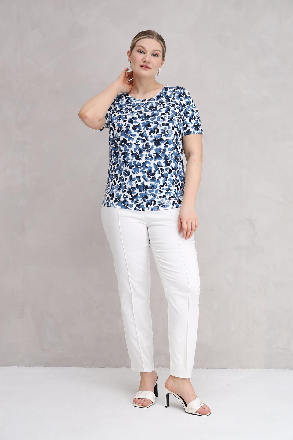 Футболка Barbara Lebek с цветочным принтом