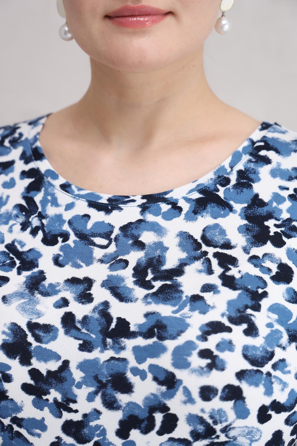 Футболка Barbara Lebek с цветочным принтом