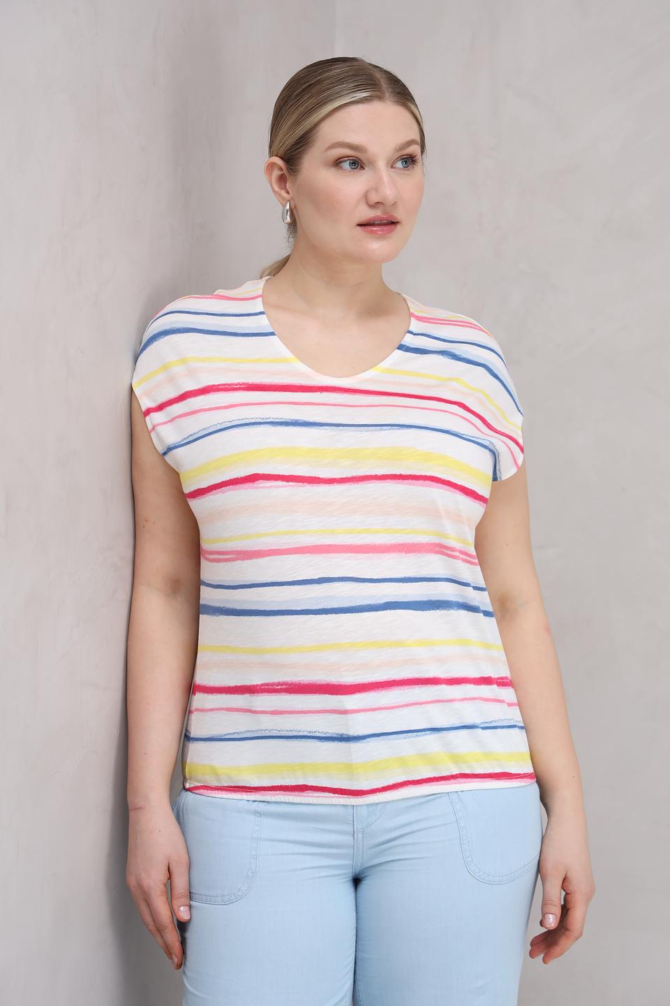 Топ Barbara Lebek в полоску