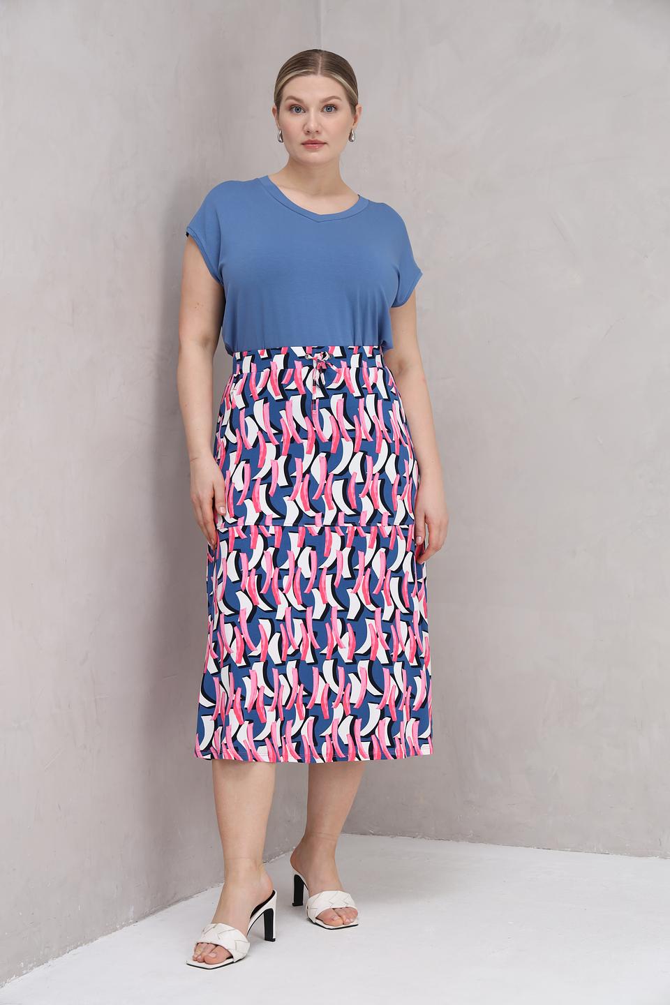 Юбка Lebek с принтом