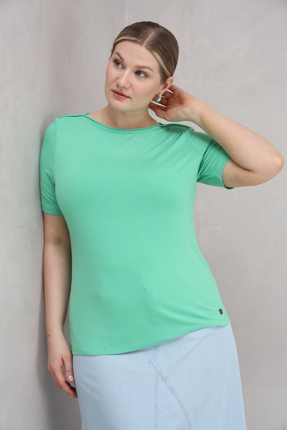 Футболка Lebek мятная
