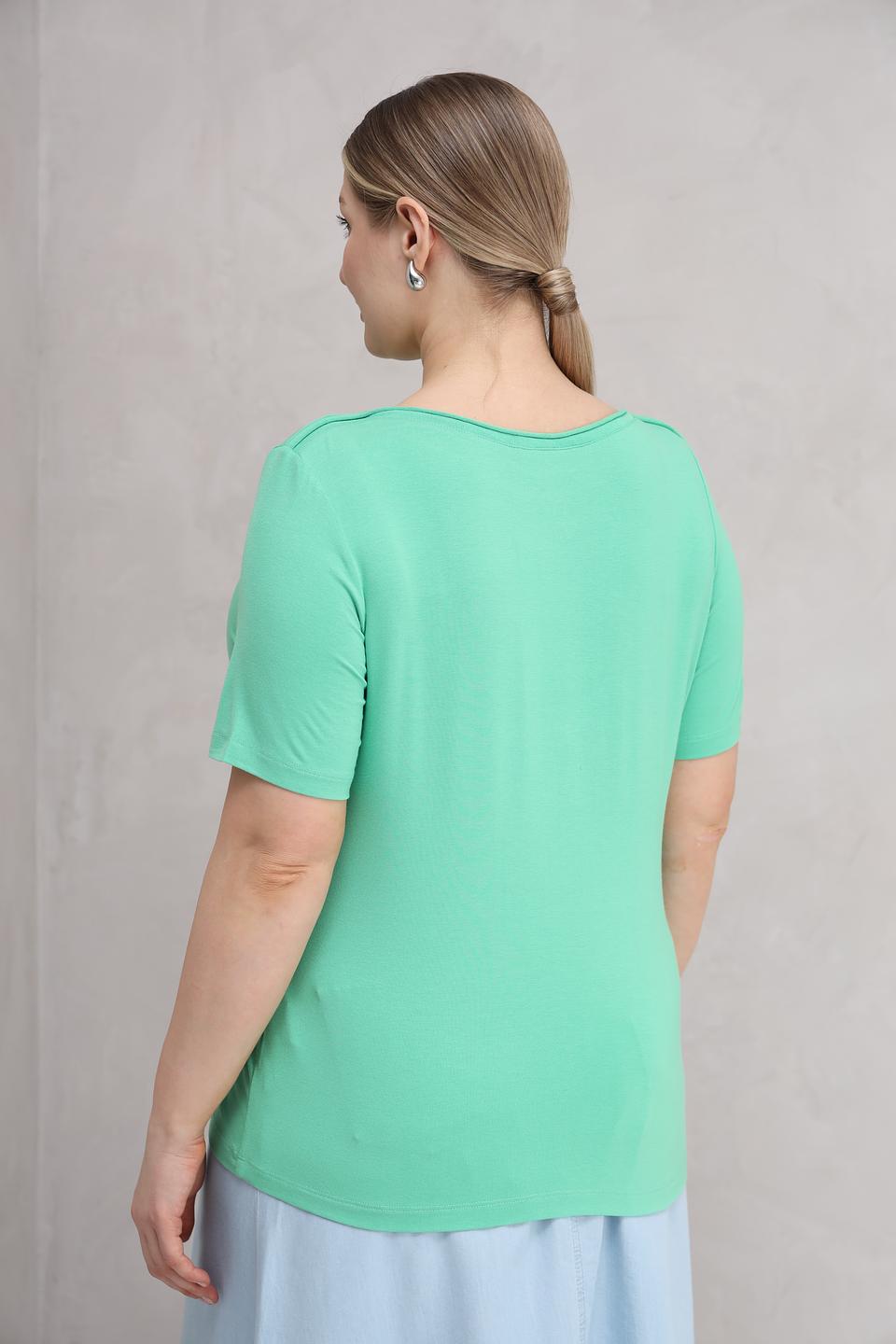 Футболка Lebek мятная