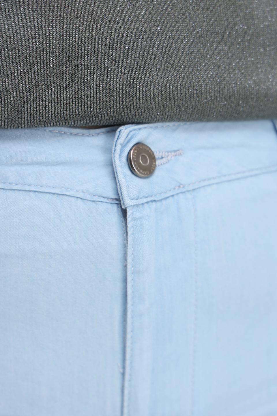 Брюки Lebek палаццо голубые