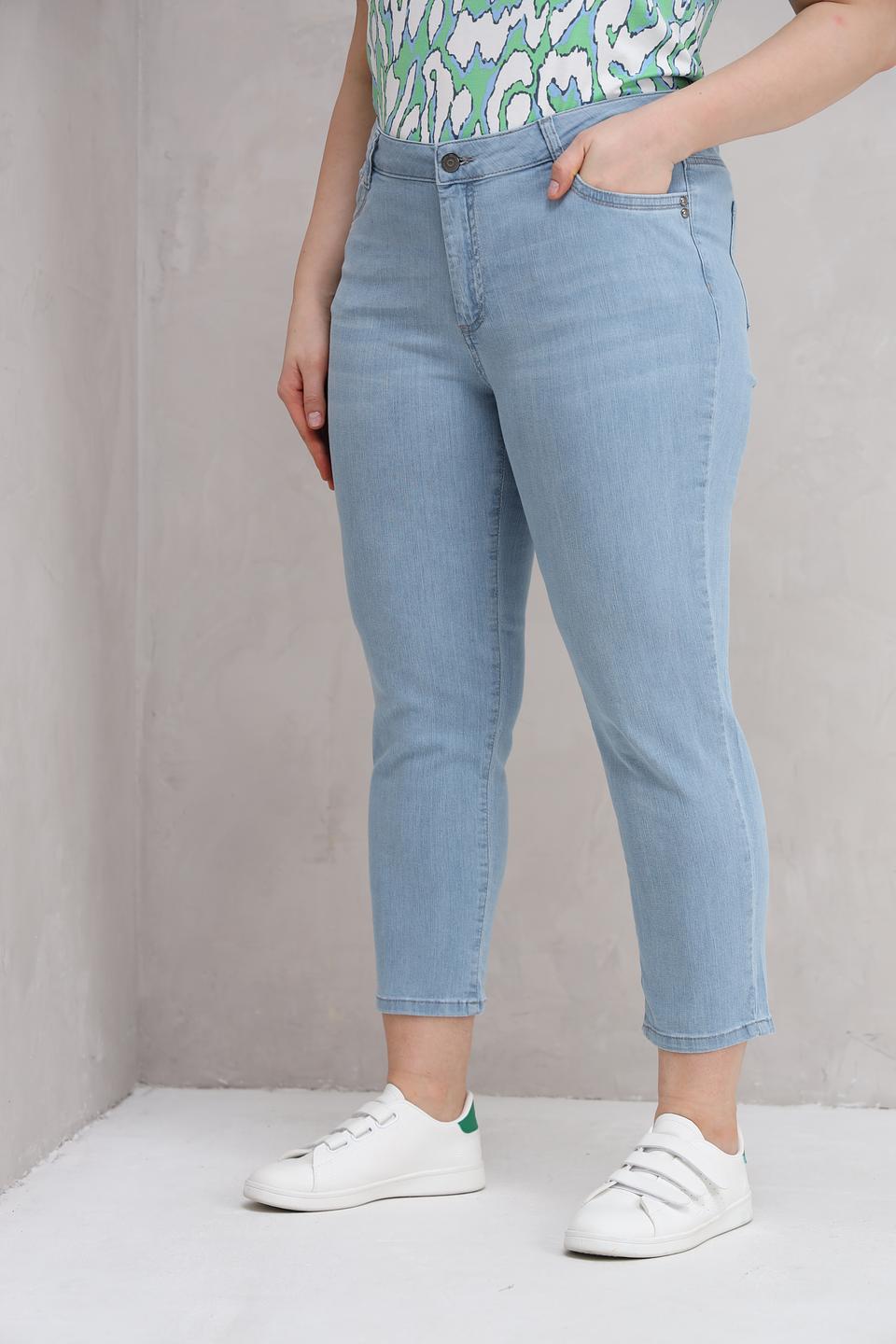 Джинсы Barbara Lebek голубые укороченные