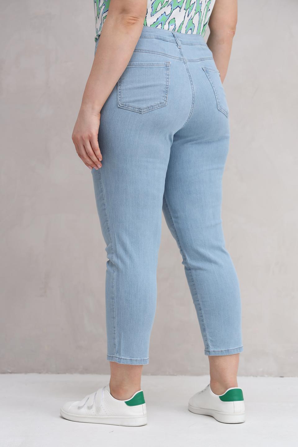 Джинсы Barbara Lebek голубые укороченные