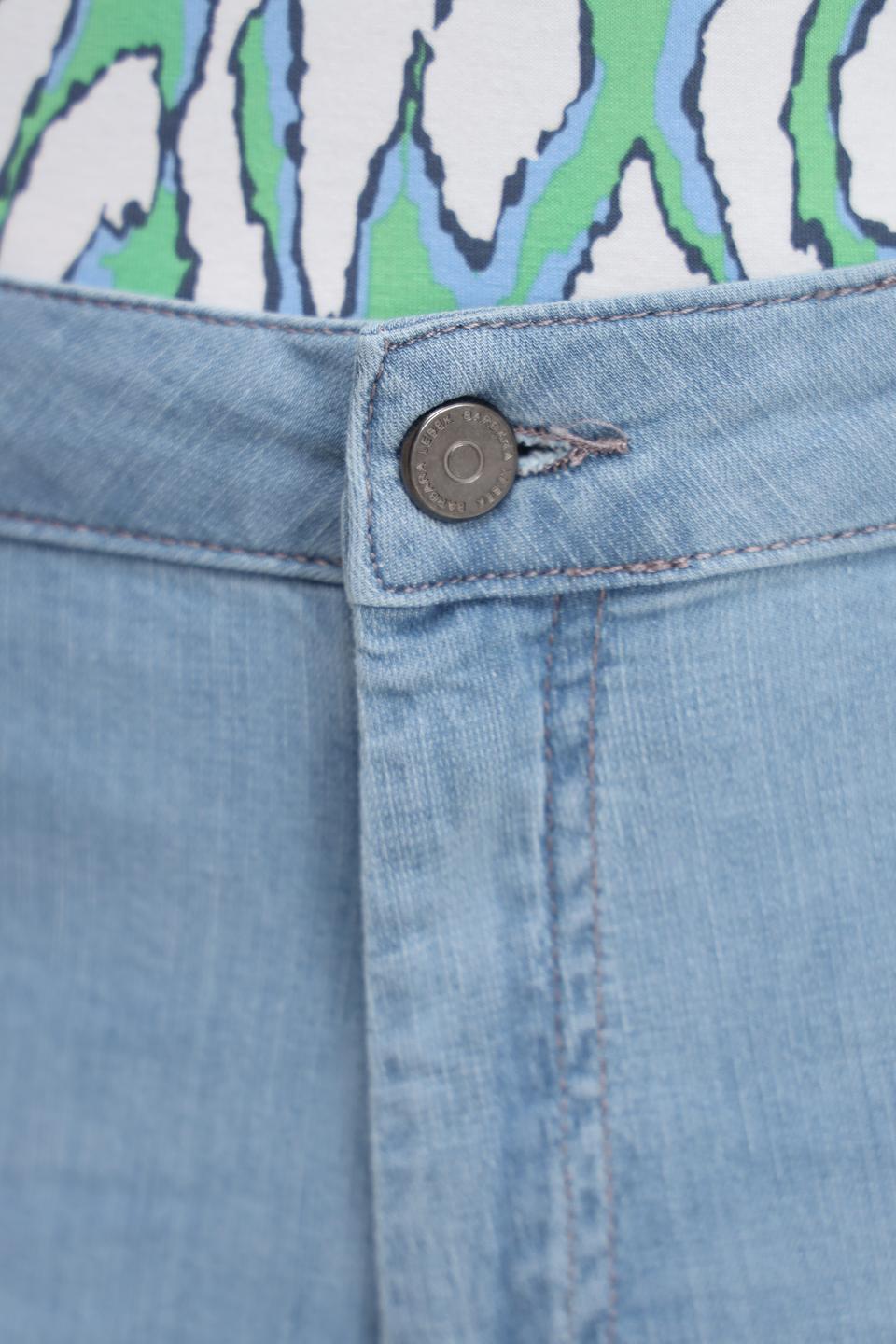 Джинсы Barbara Lebek голубые укороченные