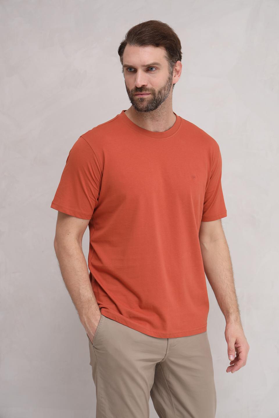 Футболка Casa Moda терракотовая
