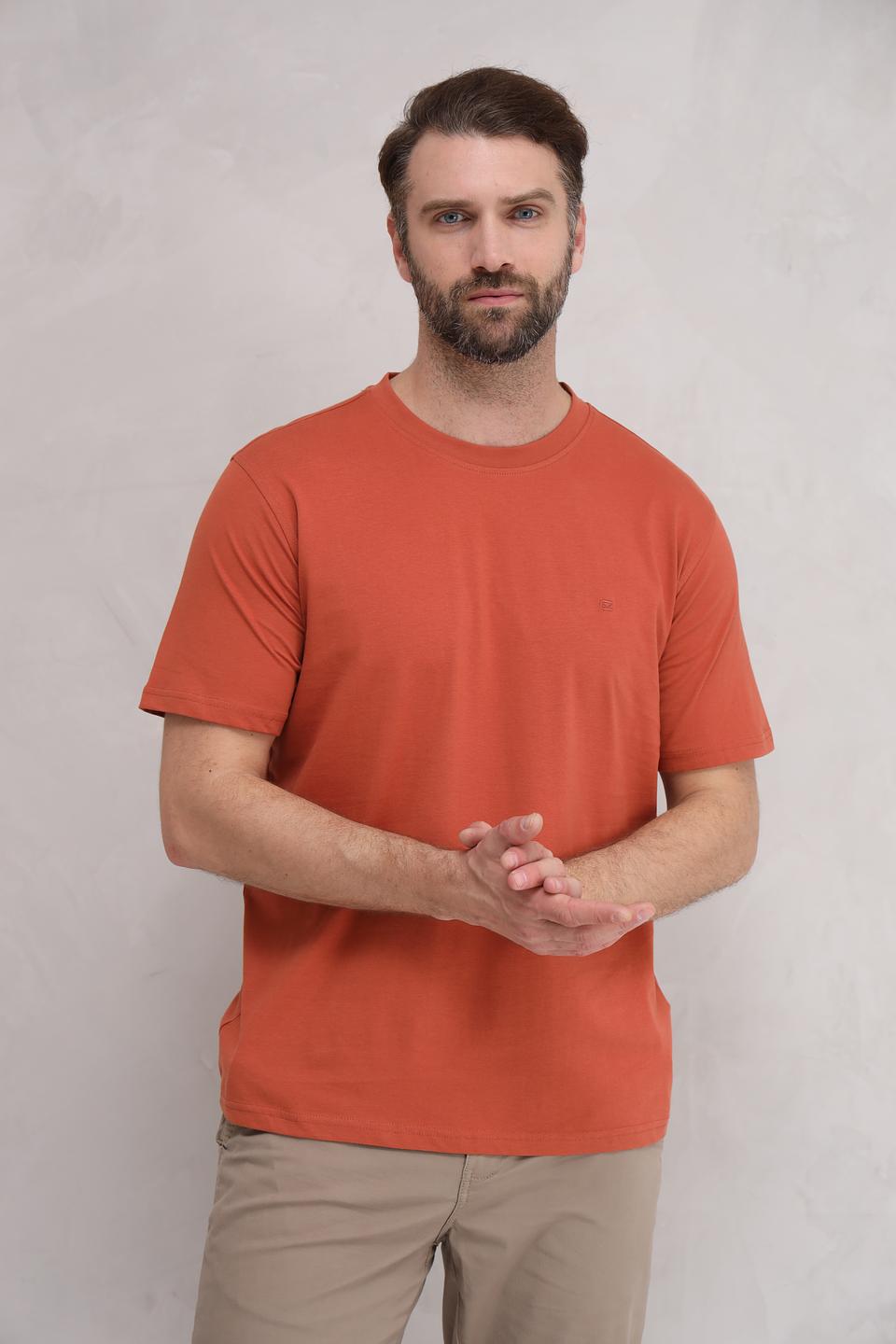 Футболка Casa Moda терракотовая