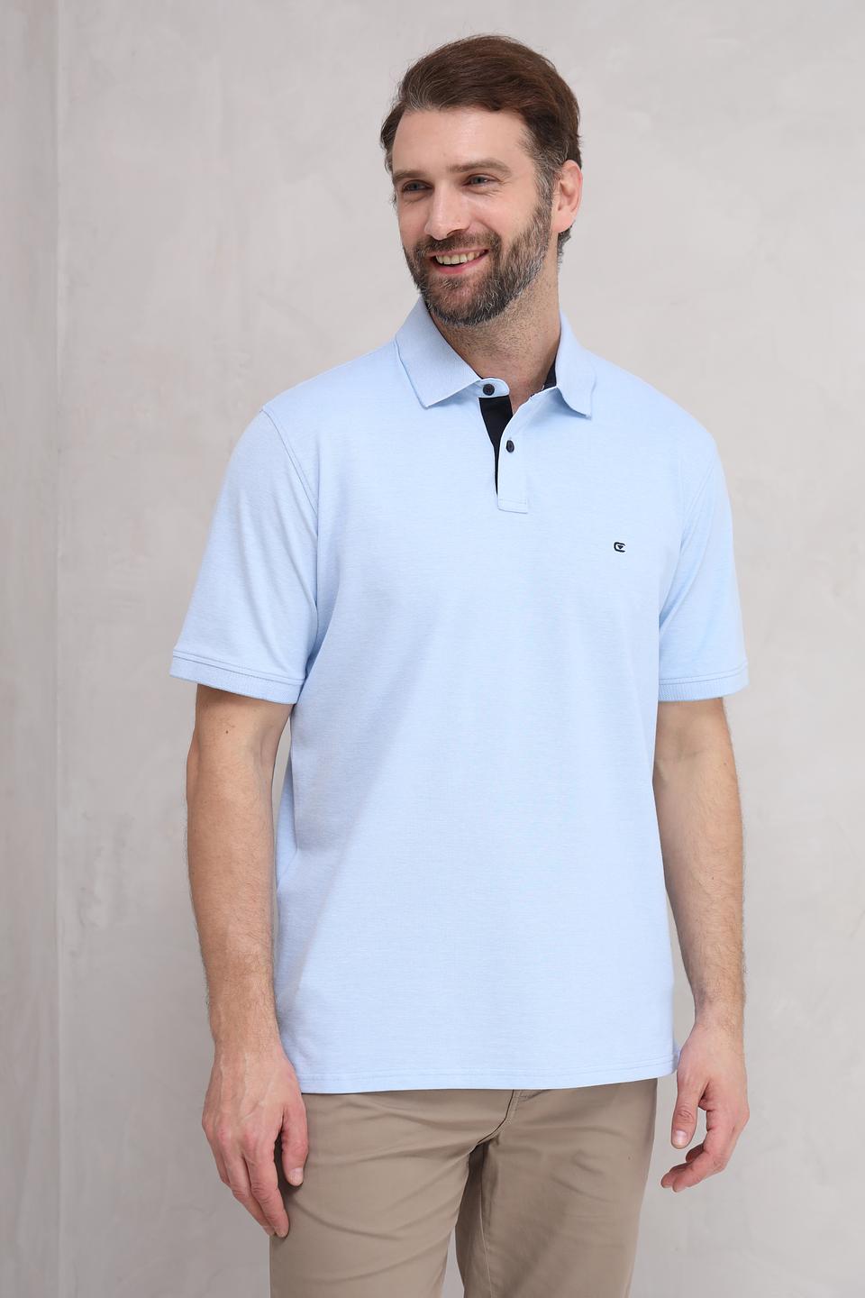 Поло Casa Moda голубое