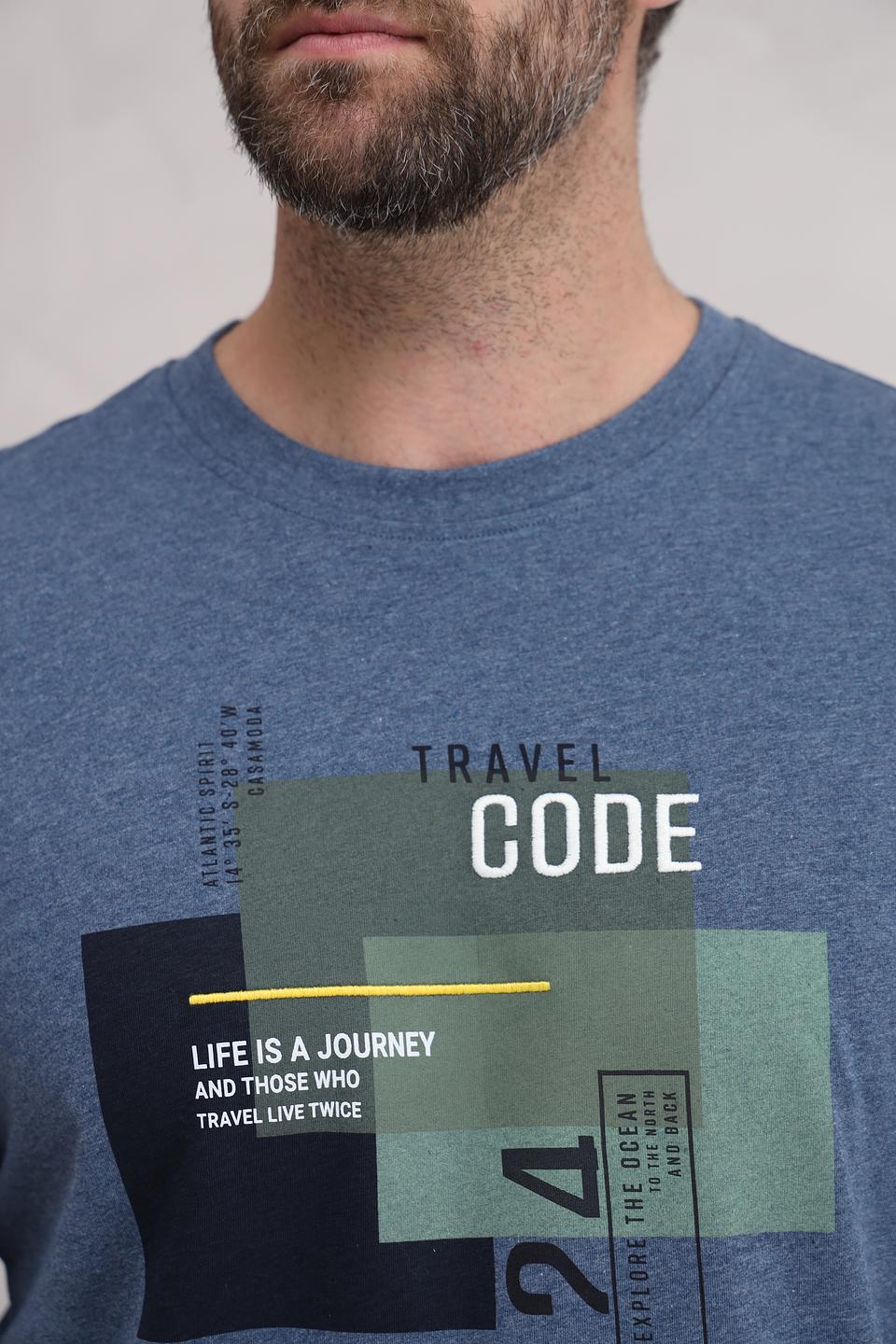 Футболка Casa Moda с принтом