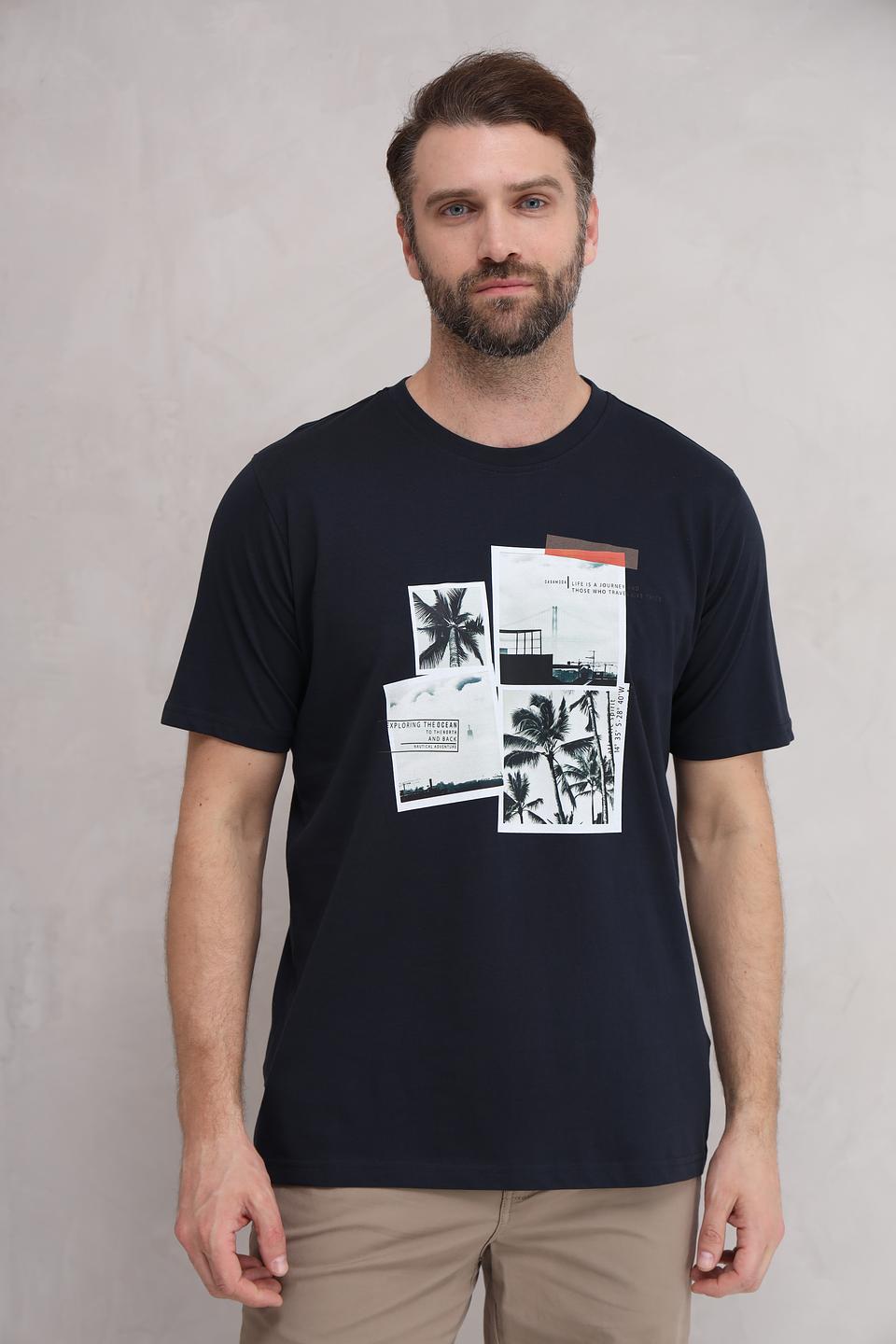 Футболка Casa Moda с принтом