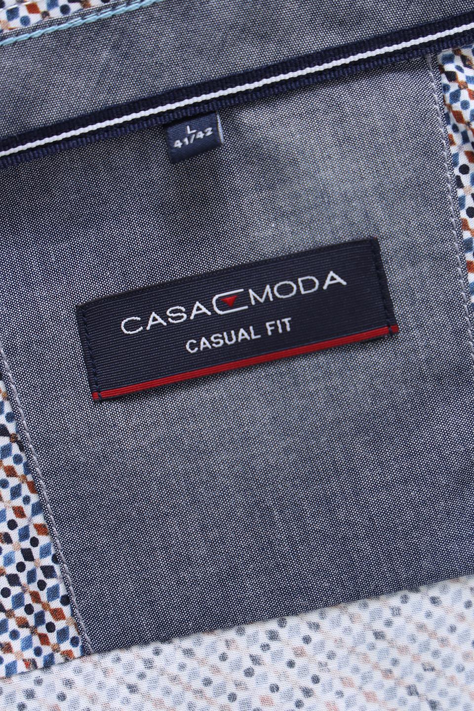 Рубашка кр Casa Moda с принтом