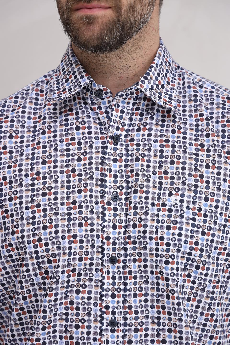 Рубашка кр Casa Moda с принтом