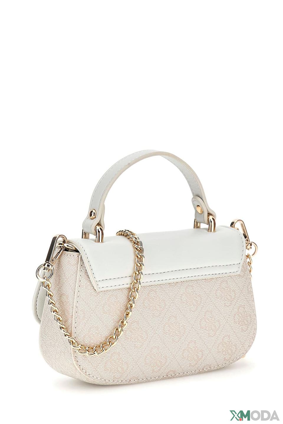 Guess Girl сумка на цепочке белая