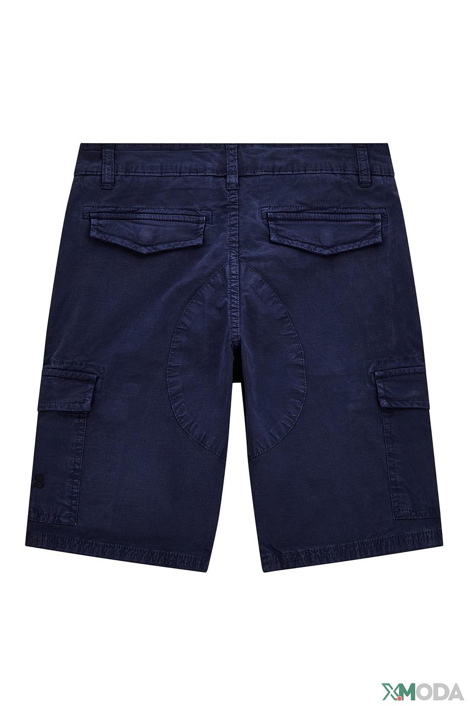 Брюки карго Guess синие