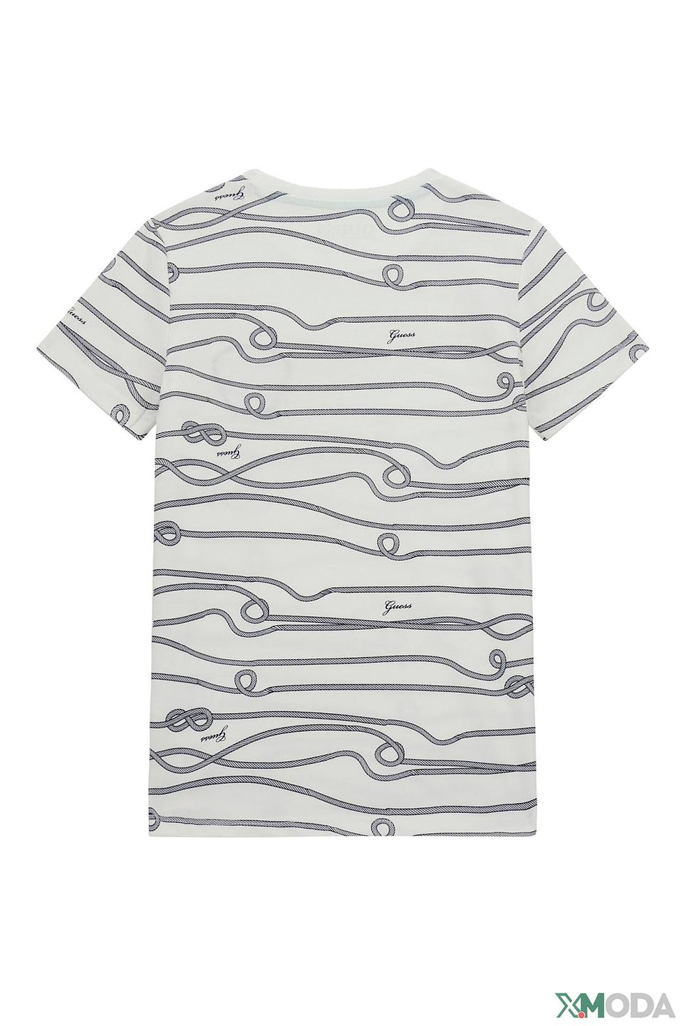Футболка Guess с принтом белый