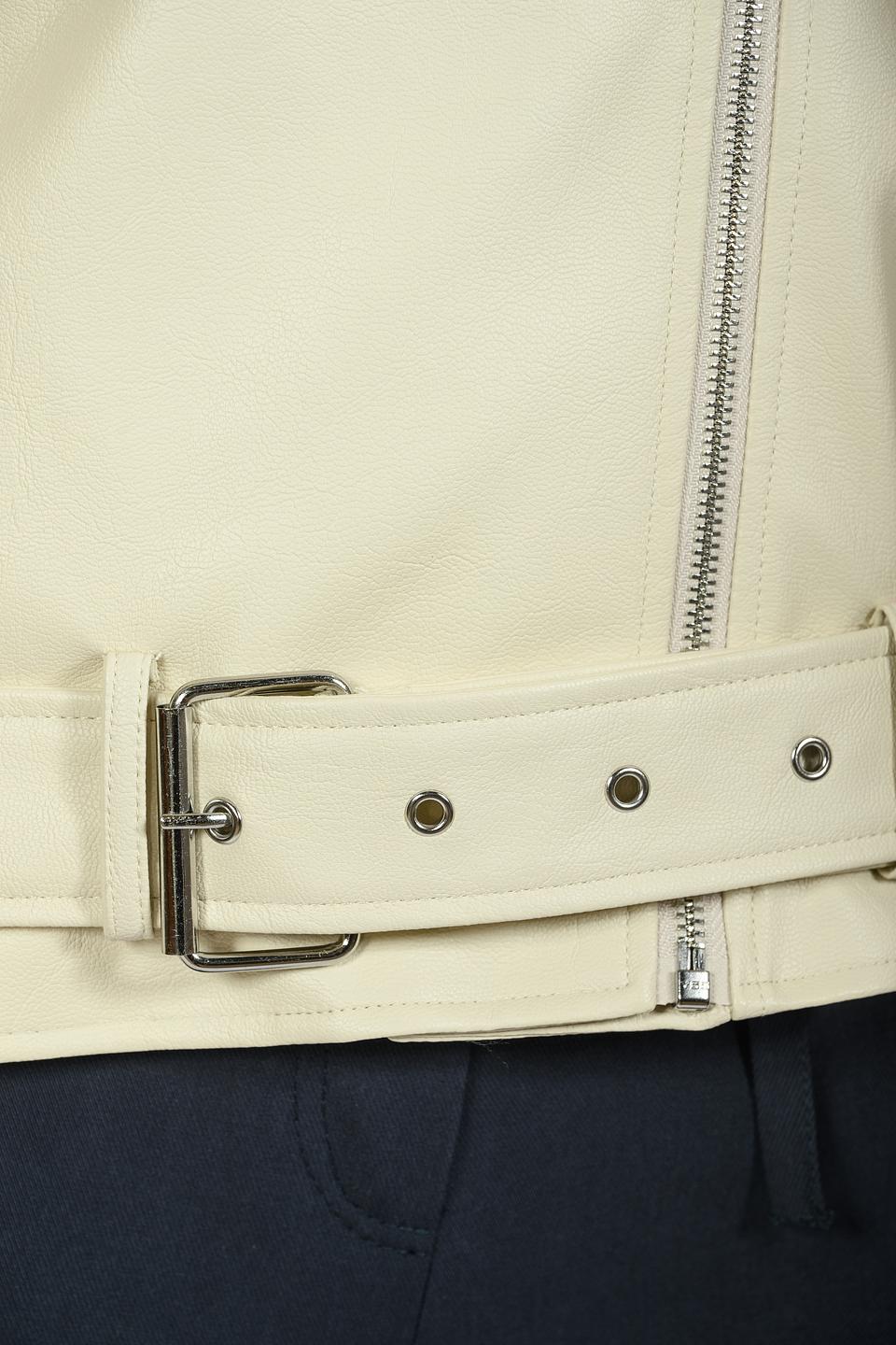 Куртка Emka косуха молочная